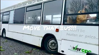 WE BOUGHT A BUS UK - #9 we had to move the bus?!