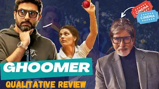 Ghoomer: film based on woman cricketer, starring BigB, Abhishek & Saiyami- Get complete movie review