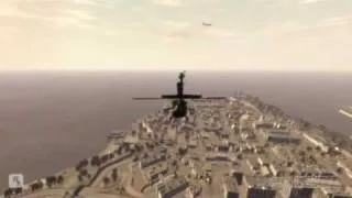GTA 4 - Jump into pool with helicopter