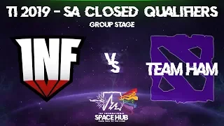 Infamous vs Ham - TI9 SA Regional Qualifiers: Group Stage