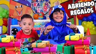 ABRIENDO REGALOS DE CUMPLEAÑOS | Family Juega