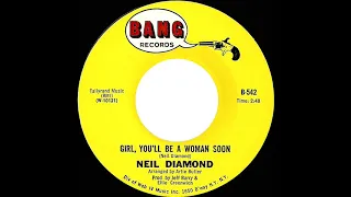 1967 HITS ARCHIVE: Girl, You’ll Be A Woman Soon - Neil Diamond (mono 45)
