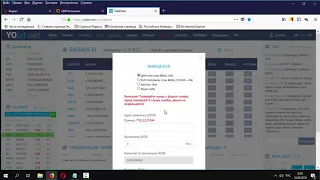Как обменять и вывести деньги с Yobit net
