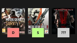 Ranking Every Metal Gear Game