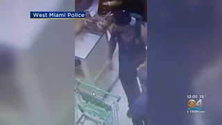 CBS4 Exclusive: Armed Robber Caught On Camera At West Miami Publix