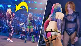 Becky Lynch BREAKS CHARACTER To Check On Asuka! (Charlotte TAKES Smackdown Title From Liv Morgan!)