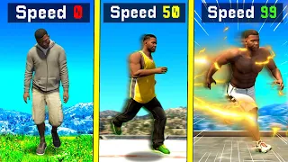 Franklin Upgrading to FASTEST MAN in GTA 5