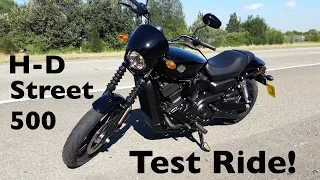 Harley-Davidson Street 500 Test Ride | The Gateway to H-D Ownership!