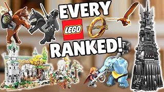 Ranking EVERY Lego Lord of the Rings Set!