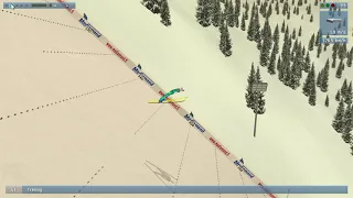 Deluxe Ski Jump 4 | New World record Rysy HS700 (882m landed)