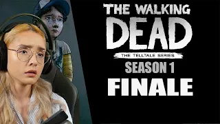 I'm Ruined 😭  Finale The Walking Dead Season 1 Telltale Games Playthrough Reactions PS5 upscaled 4K