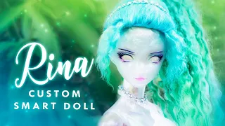 CLEAR SMART DOLL? Rina the Jellyfish Ballerina • OOAK Custom Smart Doll