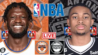 New York Knicks vs San Antonio Spurs | NBA Live Scoreboard 2022 | Jimby Sports