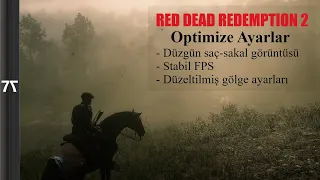 Red Dead Redemption 2 Optimize Grafik Ayarları ve  RTX 3060 + 12400f ile FPS Testi ( 1080p )