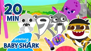 Where are the Colors? Bring them Back to Baby Shark! | +Compilation Stories | Baby Shark Official