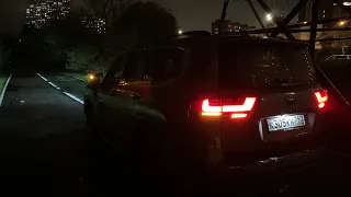 Как светит Toyota Land Cruiser 300