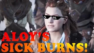 Burning enemies without weapons | Horizon: Zero Dawn (slight Spoilers!)