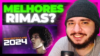 50 RIMAS ESPETACULARES em 2024! | REACT BAUEB