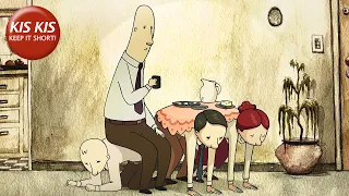 Animated short film on the alienation of work | The Employment - by Patricio Plaza & Santiago Grasso