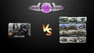 Mental Omega Archer vs all MBT