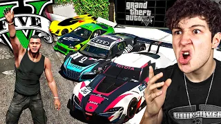 ROBANDO COCHES DEPORTIVOS MILLONARIOS en GTA 5! (Mods)