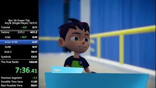 [World Record] Ben 10: Power Trip in 1h 02m 15s