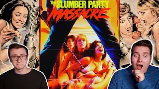 THE SLUMBER PARTY MASSACRE (1982) *REACTION* | DRILLS & CHILLS! FIRST TIME WATCHING...