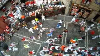 Running Of The Bulls 7-12-2012 - Pamplona, Spain