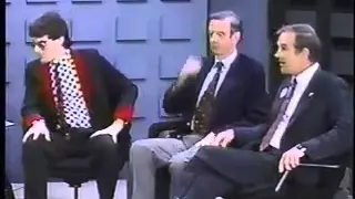 Ron Paul acts like a nut on the Morton Downey jr show 1988