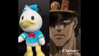 Dio vs Jotaro (Mickey and Donald version)