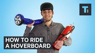 How to ride a hoverboard