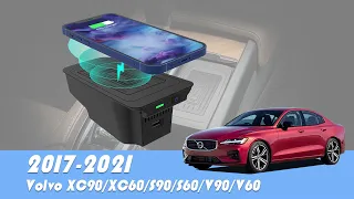 Best Volvo XC90 XC60 S90 S60 V90 V60 2022 2021 2020 2019 2018 2017 Wireless Charger Accessories