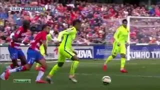 Neymar vs Granada 14-15 (Away) HD 1080i By Geo7prou