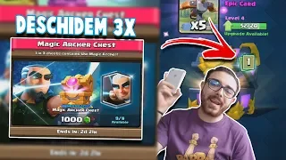 DESCHIDEM 3 MAGIC ARCHER CHEST + LEGENDARA DIN 9 WINS LA GRAND!!