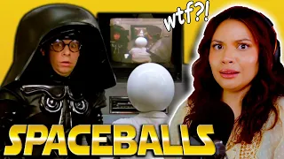 ACTRESS REACTS to SPACEBALLS (1987) *FIRST TIME WATCHING MOVIE REACTION* BEST SPACE COMEDY!