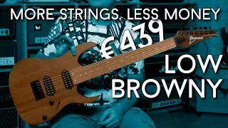 Low, Brown and not expensive - Ibanez RG7421 Review