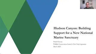 Hudson Canyon  Building Support for a New National Marine Sanctuary