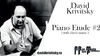 D. Krivitsky Piano Etude #2 ( Kostya Tsatour - piano)