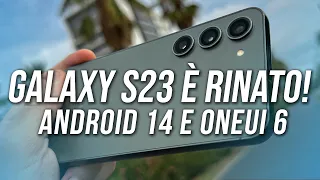 Riprova GALAXY S23: Con la NUOVA ONEUI 6 ed Android 14 (beta) è ancora meglio!