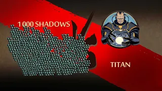 Shadow fight2 1000 Shadows Vs Titan