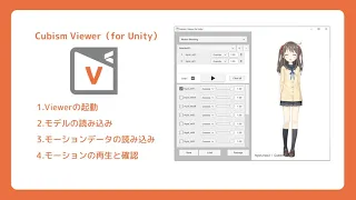 【公式】Live2D Cubism 組み込み用 チュートリアル ６：Viewerの操作「Unity版」
