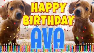 Happy Birthday Ava! ( Funny Talking Dogs ) What Is Free On My Birthday