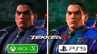 Tekken 8 PS5 vs Xbox Series X Graphics Comparison