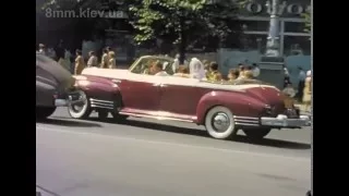 1967 рік, Хрещатик, Київ! Дуже гарне відео!