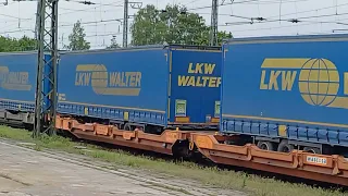 4/4: LKW Walter trein komt 'Toet-Toet!' Emmerich  binnen, groet terug!