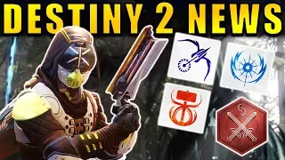 Destiny 2 News: 3rd SUBCLASSES COMING? New PvP Gameplay, Iron Temple, Vaulting Mechanic, & More!