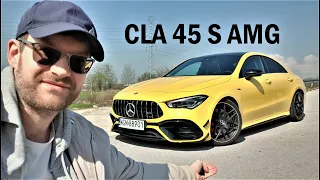 Mercedes AMG /// CLA 45 S Test PL muzyk jeździ