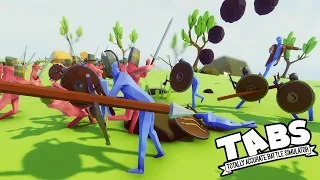 TABS EPIC BATTLES!  Helms Deep, Ninja Revolt, Toast!  (Totally Accurate Battle Simulator Gameplay)