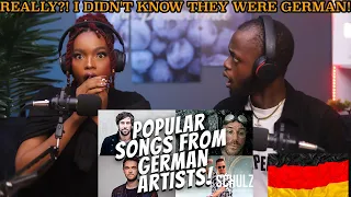 ARE THESE GERMAN SONGS?! 😱 ||Popular Songs from German Artists! || His First Time REACTION!!!😱😱