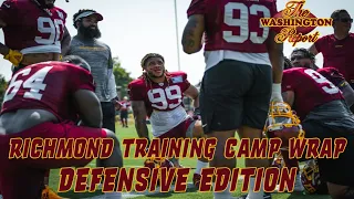 Washington 🏈 Report  |  WFT Training Camp Confidential: Richmond Week In Review |  Defensive Edition